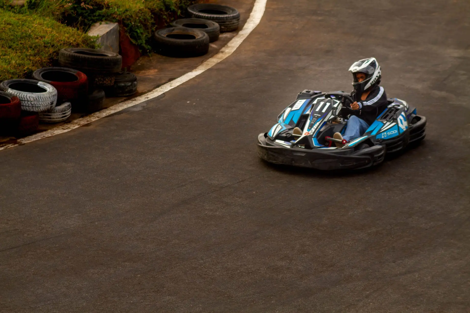Karting lors d'un anniversaire